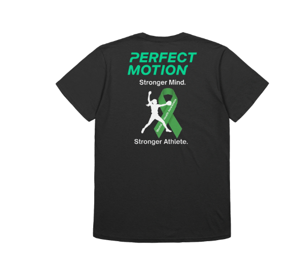 Perfect Motion Mental Health Awareness T-Shirt - Back